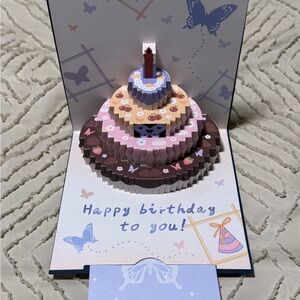 Colorful Pop-Up Birthday Card